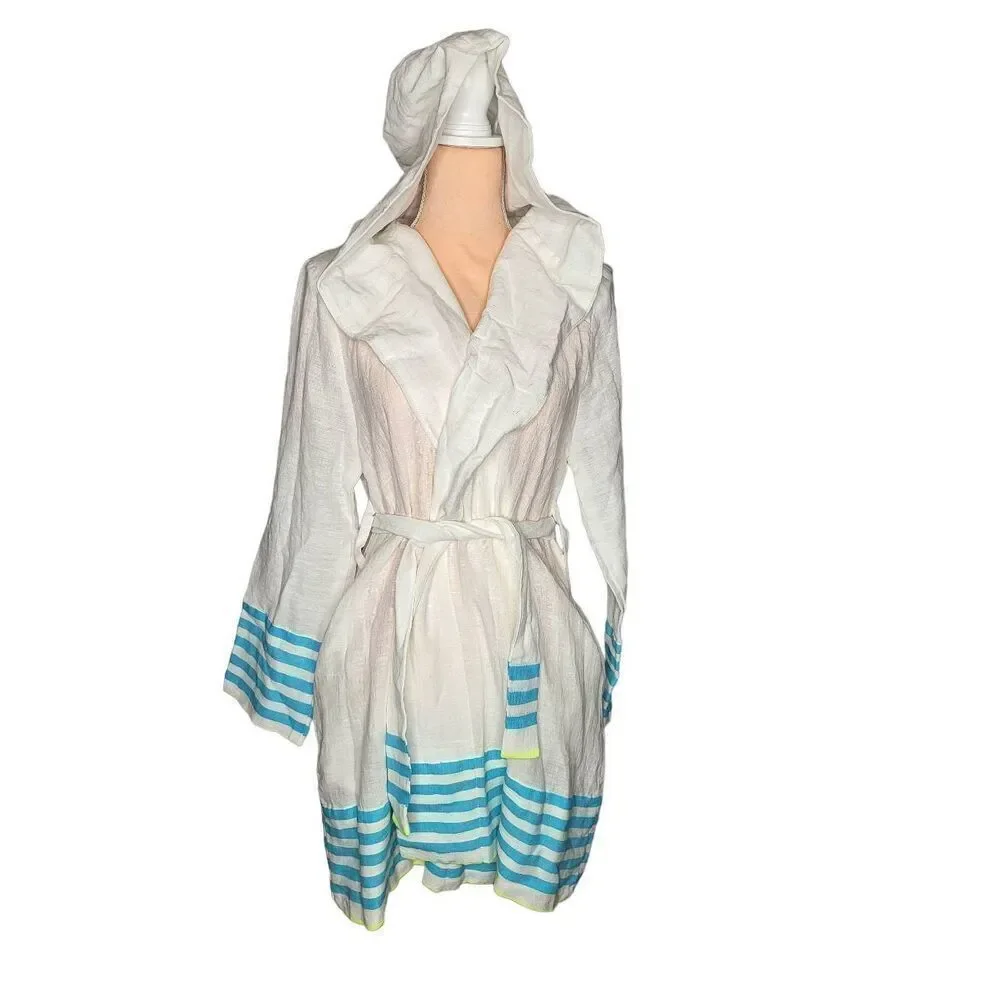Lemlem Hooded Cover Up Robe